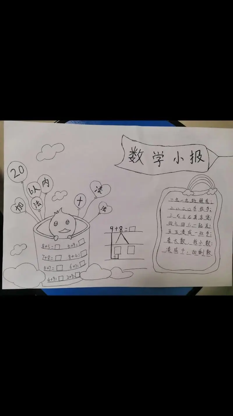 数学小报生活中的数学内容_数学小报关于人的生活方式_数学手抄报生活中的数学简单